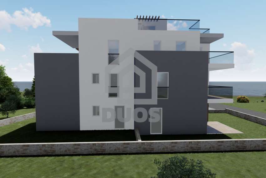 New building first row to the sea - Srima - ground floor apartment with large terrace and garden