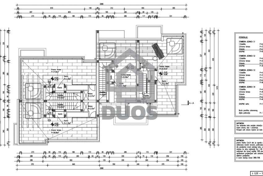 Novogradnja 2023 - Dvoetažni stan sa terasom u prizemlju i bazenom 6