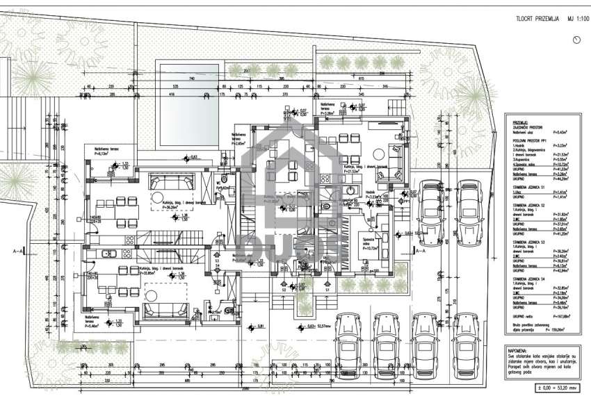 Novogradnja 2023 - Dvoetažni stan sa terasom u prizemlju i bazenom 7