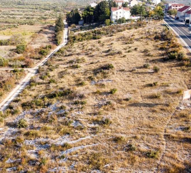 Building land ideal for building two family houses - near Sibenik 1960m2
