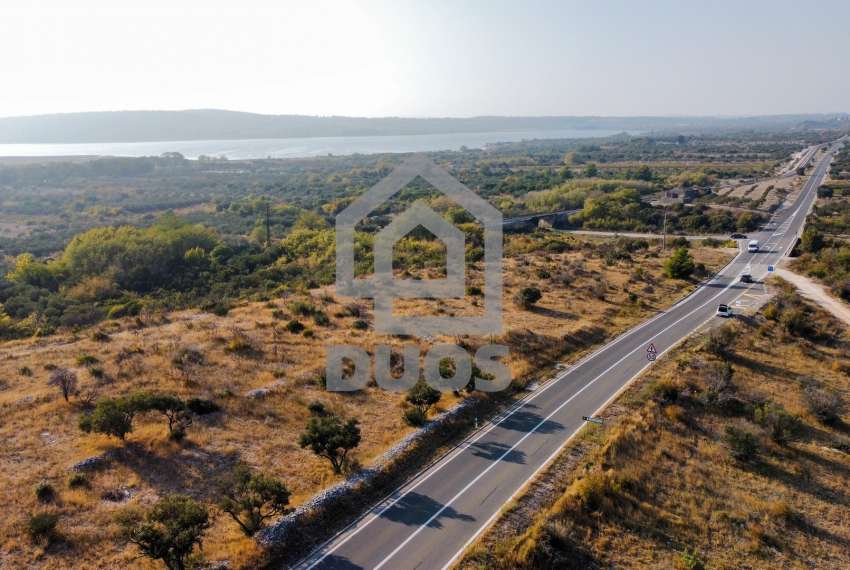 Building land ideal for building two family houses - near Sibenik 1960m2 2