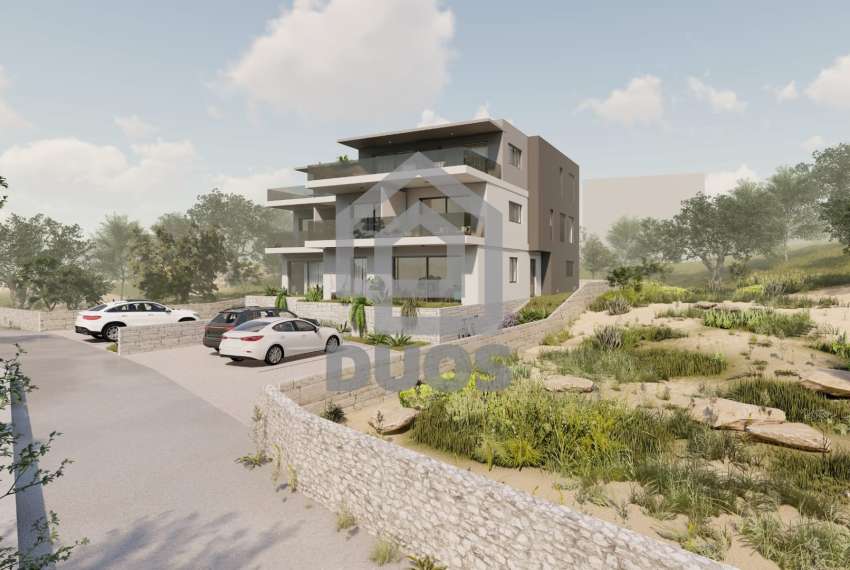 In progress - new construction - Brodarica - Apartment in the first row to the sea 2