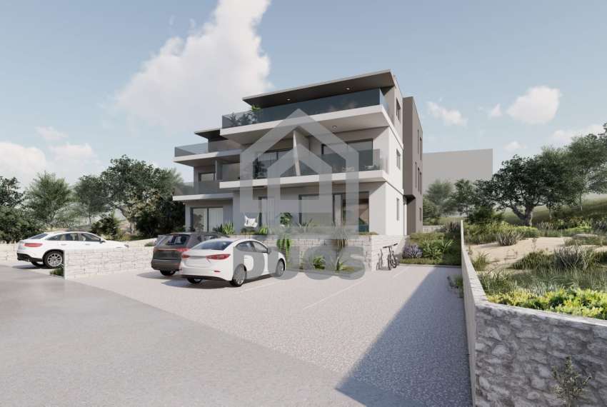 In progress - new construction - Brodarica - Apartment in the first row to the sea 8